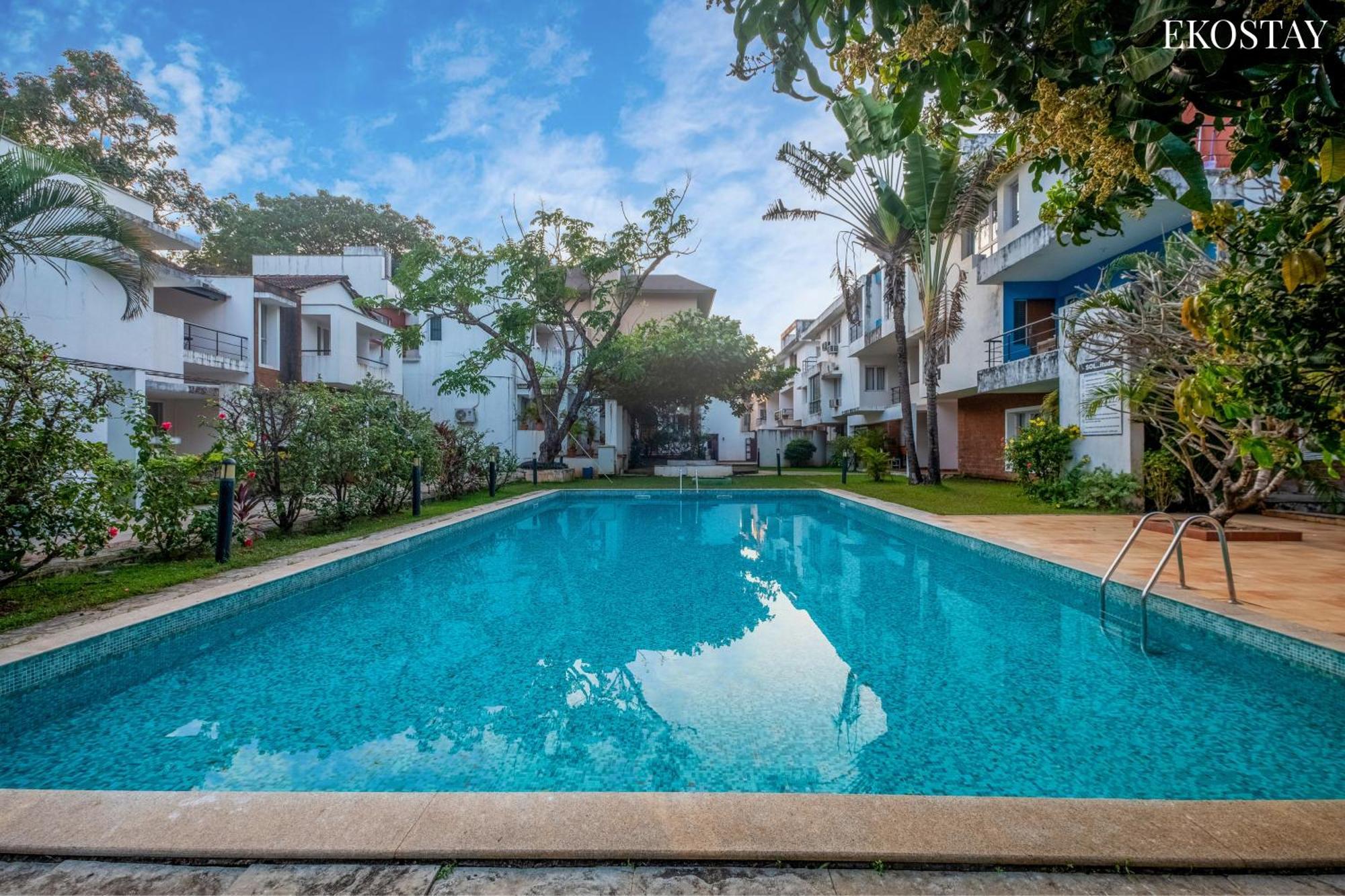 Eko Stay - Green Door Apartment Candolim Exterior photo